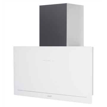 Hota CATA Goya 90 WH Wall Mounted Hood, A+, 5 extraction levels, 4 + 1 TURBO, 820m3/h, 67dB, 130W, white