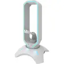 Microfon Canyon Gaming 3 in 1 Headset stand, Bungee and USB 2.0 hub Pearl white