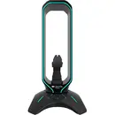 Accesoriu Canyon CND-GWH200B Gaming 3 in 1 Headset stand, Bungee and USB 2.0 hub