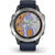 Smartwatch Garmin Quatix 6 grey with blue Armband 1.3, 260 x 260 GPS  Bluetooth