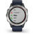 Smartwatch Garmin Quatix 6 grey with blue Armband 1.3, 260 x 260 GPS  Bluetooth