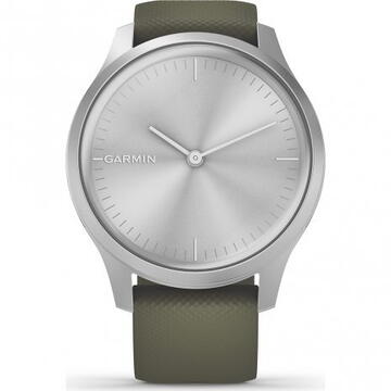 Smartwatch Garmin vivomove Style silver/mossgreen