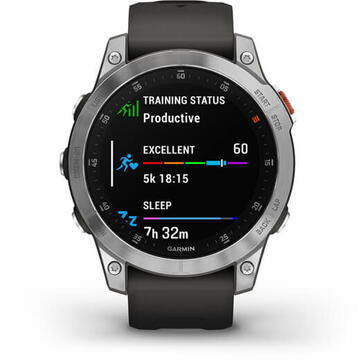 Smartwatch Garmin EPIX (Gen 2) slate gray/silver