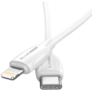 Cablu Date si Incarcare USB Type-C la Lightning Blue Power B2BX19, 2 m, 3A , Alb  "314530" (include TV 0.06 lei)