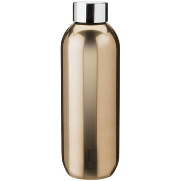 Stelton Keep Cool Thermo Bottle 0,6l                   dark gold