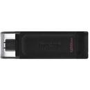 Memorie USB FLASH DRIVE 128GB DT70 USB 3.2 TIP C KINGSTON