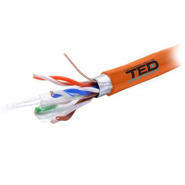 Ted Electric CABLU FTP CAT 6 CUPRU 0.56MM LSZH 305M TED EL