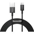 Baseus Superior, Fast Charging Data Cable pt. smartphone, USB la Micro-USB 2A, 2m, negru