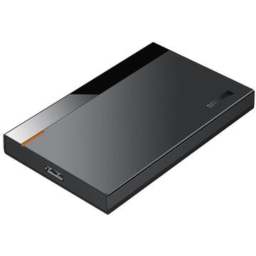 HDD Rack Baseus Pt HDD/SSD, 2.5 inch, S-ATA, interfata PC USB 2.0, plastic, lungime cablu 50 cm, negru