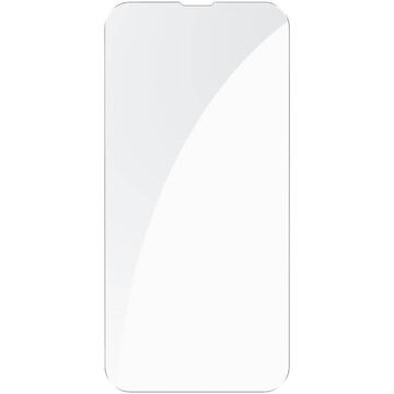 Baseus pentru Iphone 13 si 13 Pro, grosime 0.3mm, acoperire totala ecran, strat special anti-ulei si anti-amprenta, Tempered Glass, pachetul include 2 bucati