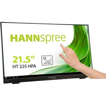 Monitor LED Hannspree HT 225 HPA - 21.5 - LED Negru, HDMI, VGA, 1920 x 1080