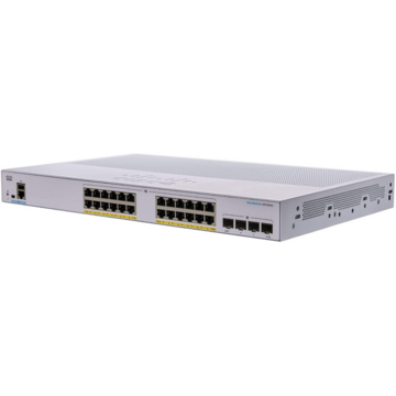 Switch Cisco CBS250-24P-4X-EU network switch Managed L2/L3 Gigabit Ethernet (10/100/1000) Silver