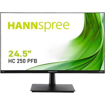 Monitor LED Hannspree HC250PFB 1920 x 1080 24.5inch 60Hz 3ms Negru