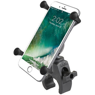 RAM Mounts X-Grip Large Phone Mount with Low Profile Tough-Claw Base