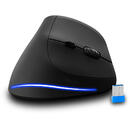 Mouse Media-Tech VERTIC RF MT1123, Wireless, 5 butoane, Iluminat, Negru