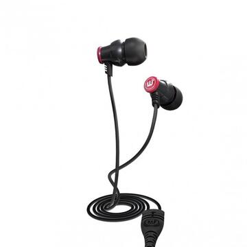Casti Brainwavz Delta Headphones In-ear 3.5 mm connector Black with microphone