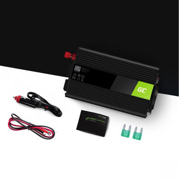 Green Cell INV05DE power adapter/inverter Auto 300 W Black