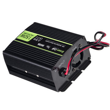 Green Cell INV06 power adapter/inverter Auto 150 W Black