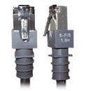 Patchsee RJ45 CAT.6 FTP black 0,6m