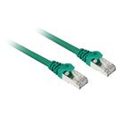 Sharkoon patch network cable SFTP, RJ-45, with Cat.7a raw cable (green, 1 meter)