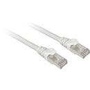 Sharkoon patch network cable SFTP, RJ-45, with Cat.7a raw cable (white, 5 meters)