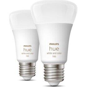 Philips Hue E27 double pack 2x800lm 75W - White & Col. Amb.