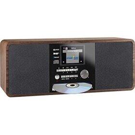 Imperial DABMAN i200 CD, radio (wood / black, WLAN, Bluetooth, DAB +, FM)