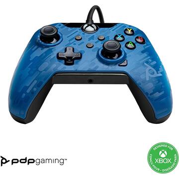 PDP Wired Controller - Revenant Blue