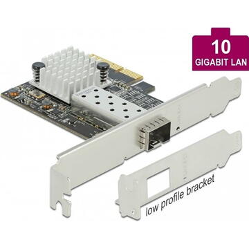 DeLOCK PCIe x4 10 Gigabit LAN 1x SFP + AQC100S Delock
