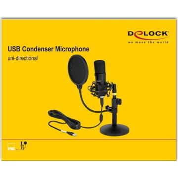 DeLOCK professional USB condenser microphone