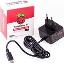 Okdo Official Black Raspberry Pi 5.1A / 3A PSU, Power Supply (Black)