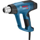 Bosch hot air tool GHG 23-66 Kit Professional + 2-part accessories (blue / black, 2,300 watts)