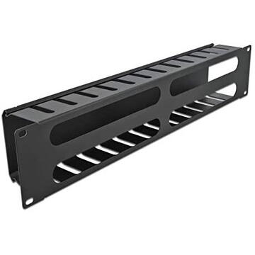 Delock Digitus 19 "cable management panel with 4 openings, cable routing