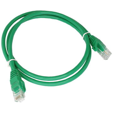 A-LAN Alantec KKU6ZIE0.5 Patch-cord U/UTP cat.6 PVC 0.5m green