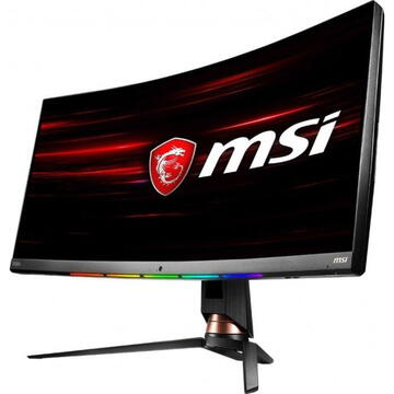 Monitor LED MSI Optix MPG341CQR - 34 - LED (Black, 144 Hz, AMD freesync, UWQHD, Curved)