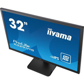 Monitor LED iiyama ProLite X3291HS-B1 - 32 - LED monitor (black, FullHD, AH-IPS, 60 Hz)