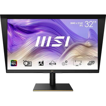 Monitor LED MSI Summit MS321UPDE, LED monitor - 32 - black, UltraHD/4K, AMD Free-Sync, ANC)