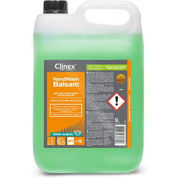 Detergent lichid pentru degresarea vaselor, 5 litri, Clinex - cu aloe vera si glicerina