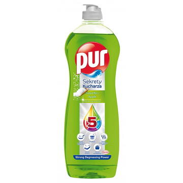 Chemia PUR Apple, detergent lichid pentru spalat vase, manual, 750ml