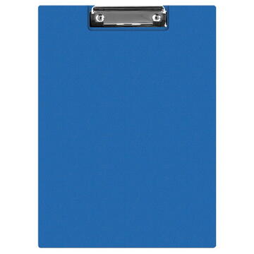 Clipboard dublu A4, plastifiat PP, DONAU - albastru