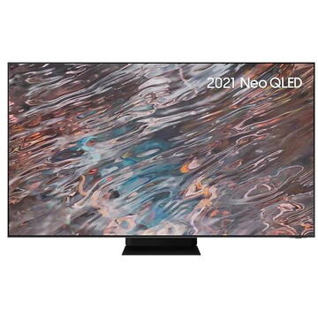 Televizor Samsung Smart TV Neo QLED 85QN800A Seria QN800A 214cm argintiu-negru 8K UHD HDR