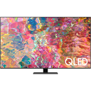 Televizor Samsung Smart TV QLED QE75Q80B Seria Q80B 189cm argintiu-negru 4K UHD HDR
