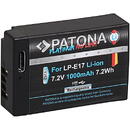 Acumulator Patona Platinum LP-E17 1000mAh replace Canon EOS 760D 8000D M3 T6i - 1352