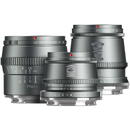 Obiectiv foto DSLR Kit Obiectiv TTArtisan 17mm 35mm 50mm F1.4 Titanium Grey pentru Sony E-Mount