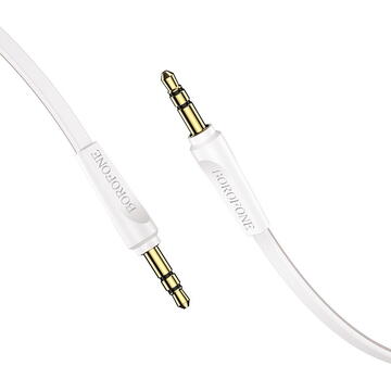 Accesorii Audio Hi-Fi Borofone Cablu BL6 Jack 3.5mm la Jack 3.5mm 2m White-T.Verde 0.1 lei/buc