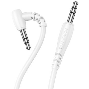 Accesorii Audio Hi-Fi Borofone Cablu BL10 Jack 3.5mm la Jack 3.5mm 2m White-T.Verde 0.1 lei/buc
