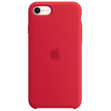 Husa Apple Originala Silicon iPhone SE3 (2022) Red