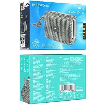Boxa portabila Borofone BR18 Encourage Bluetooth Grey