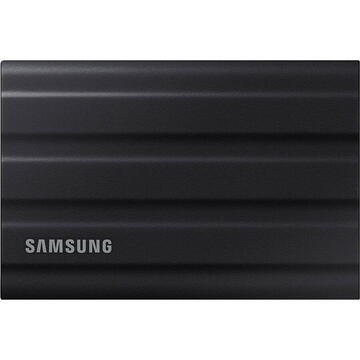 SSD Extern Samsung T7 Shield, 2TB, USB-C 3.2, Black