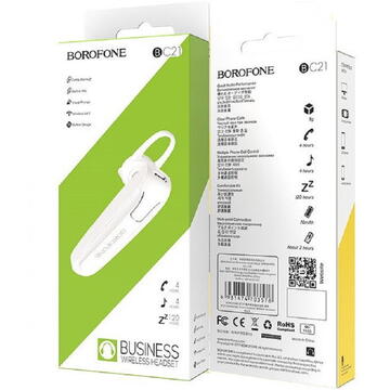 Borofone Casca BC21 Encourage Bluetooth White